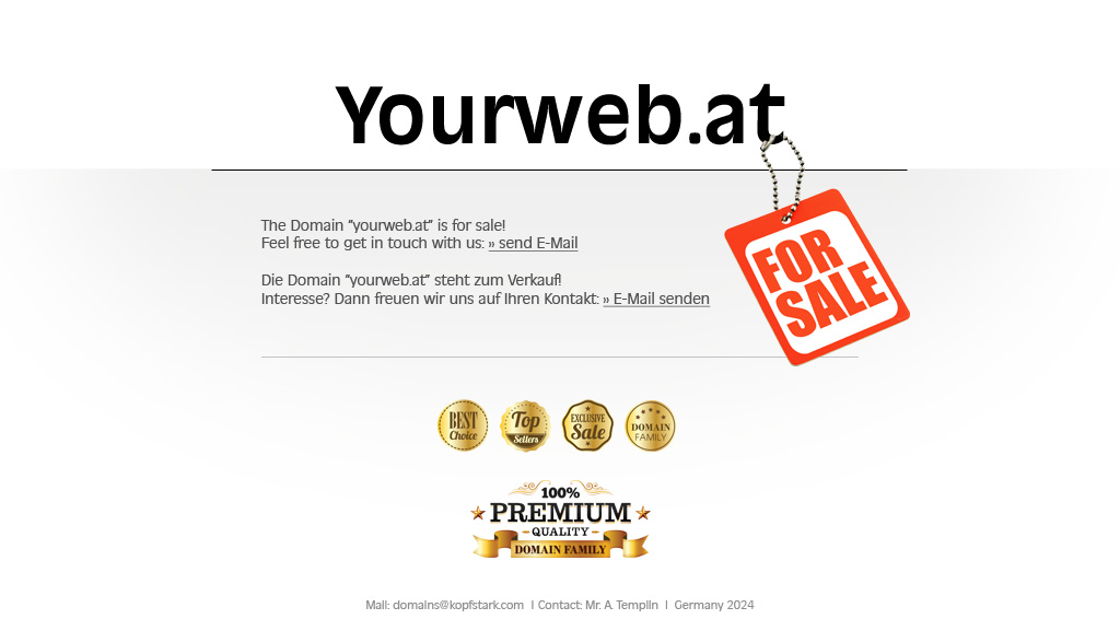 Yourweb.at for sale!